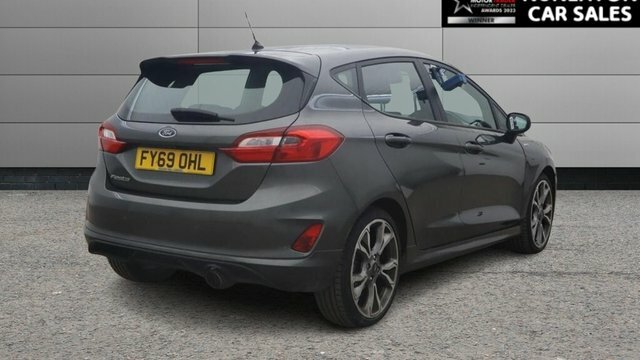 Ford Fiesta 1.0T Ecoboost Gpf St-line Hatchback Man FY69OHL Grey #3