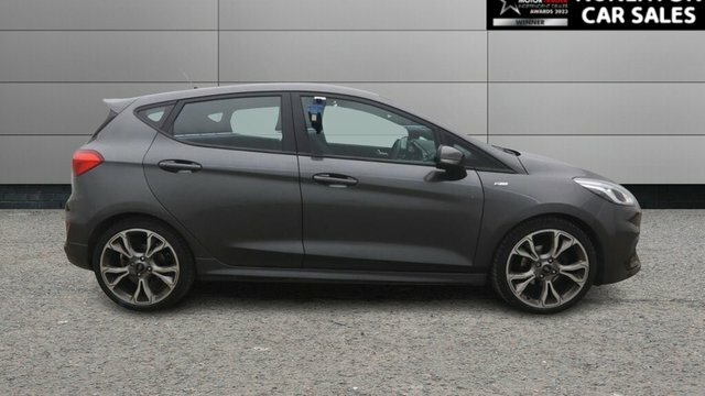 Ford Fiesta 1.0T Ecoboost Gpf St-line Hatchback Man FY69OHL Grey #2