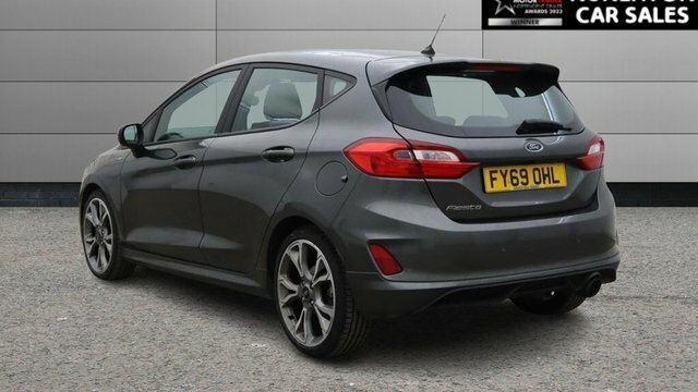 Ford Fiesta 1.0T Ecoboost Gpf St-line Hatchback Man FY69OHL Grey #5
