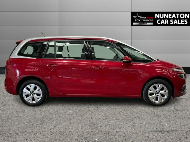 Citroen Grand C4 SpaceTourer 1.2 Puretech Touch Plus Mpv Euro NU69XBT Red #2