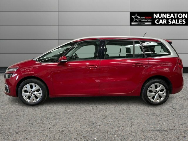 Citroen Grand C4 SpaceTourer 1.2 Puretech Touch Plus Mpv Euro NU69XBT Red #6