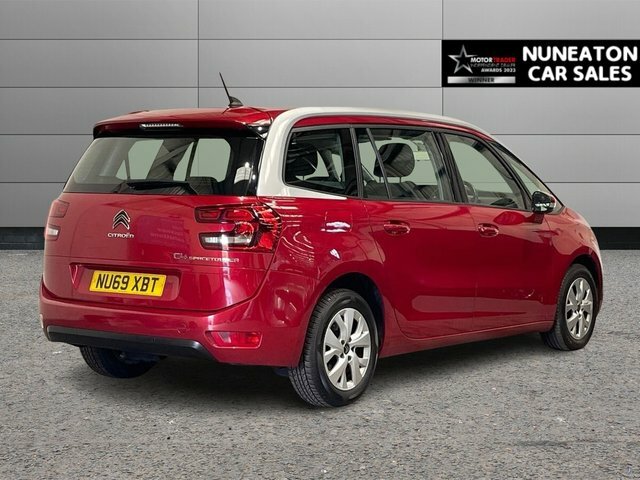 Citroen Grand C4 SpaceTourer 1.2 Puretech Touch Plus Mpv Euro NU69XBT Red #3