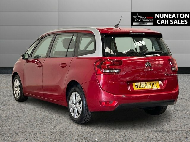 Citroen Grand C4 SpaceTourer 1.2 Puretech Touch Plus Mpv Euro NU69XBT Red #5