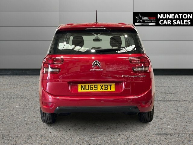 Citroen Grand C4 SpaceTourer 1.2 Puretech Touch Plus Mpv Euro NU69XBT Red #4