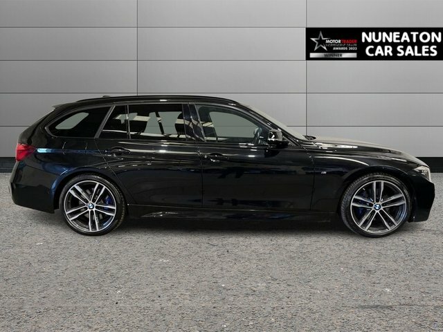 BMW 3 Series 2.0 320I M Sport Shadow Edition Touring FR68AJV Black #2