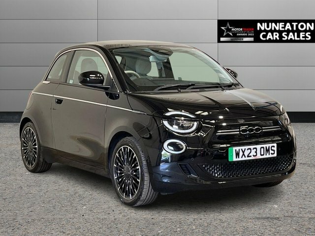 Fiat 500E 42Kwh La Prima By Bocelli Hatchback A Black