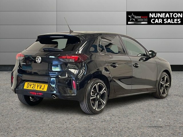 Vauxhall Corsa 1.2 Turbo Sri Premium Hatchback DY21YVJ Black #3
