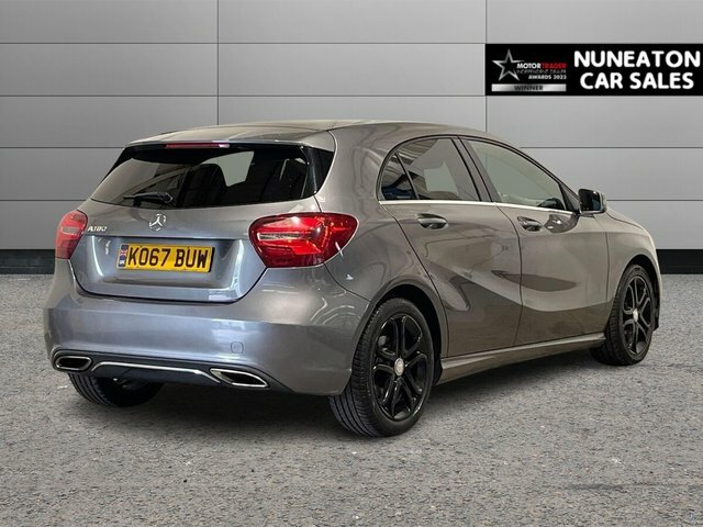 Mercedes-Benz A Class 1.6 A180 Sport Edition Hatchback 7G-dct KO67BUW Grey #3