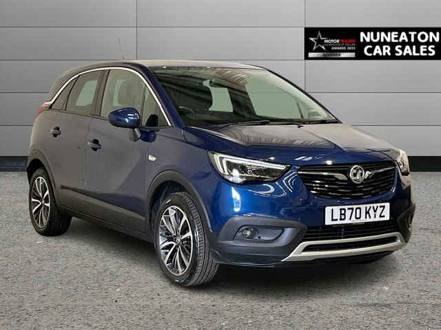 Vauxhall Crossland X 1.2 Turbo Elite Suv Euro 6 Ss Blue