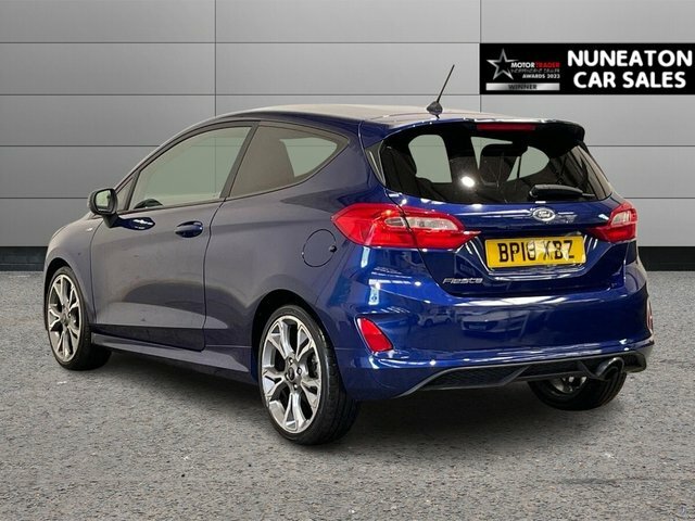 Ford Fiesta 1.0T Ecoboost St-line Hatchback BP18XBZ Blue #5