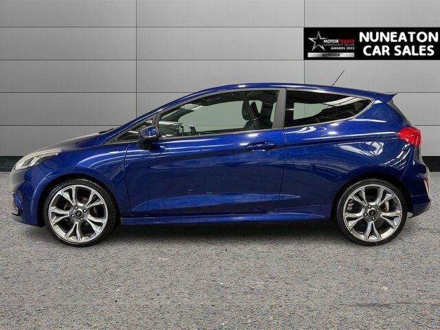 Ford Fiesta 1.0T Ecoboost St-line Hatchback BP18XBZ Blue #6