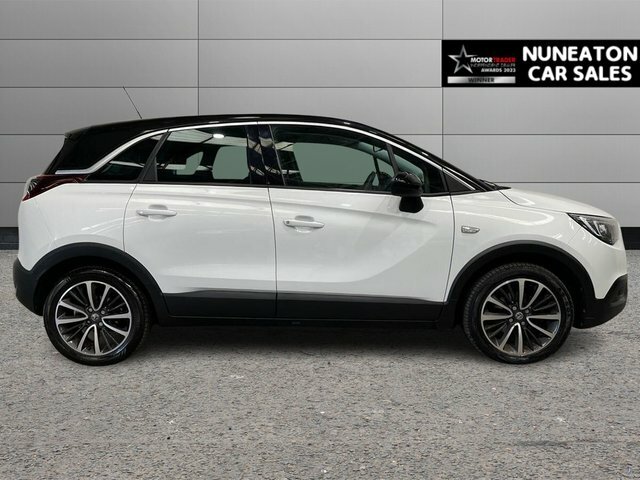 Vauxhall Crossland X 1.2 Turbo Ecotec Gpf Elite Suv E BF19KFN White #2