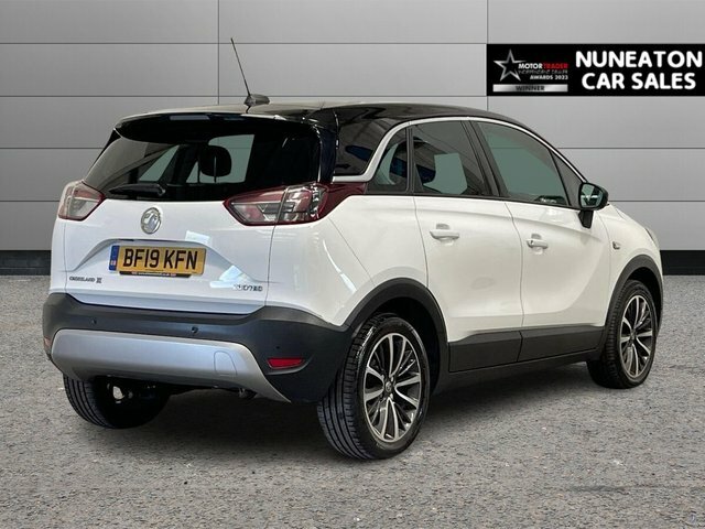 Vauxhall Crossland X 1.2 Turbo Ecotec Gpf Elite Suv E BF19KFN White #3