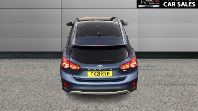 Ford Focus 1.0T Ecoboost Mhev Active X Edition Hatchback FX21KYB Blue #4