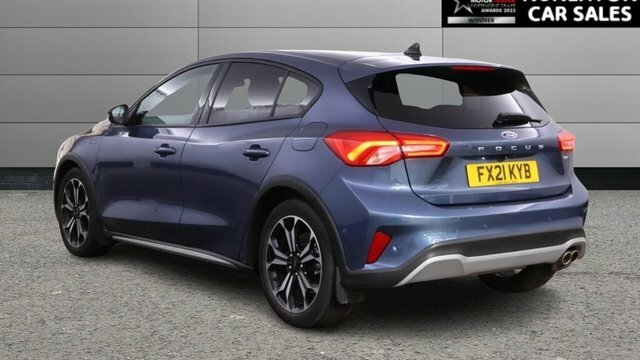 Ford Focus 1.0T Ecoboost Mhev Active X Edition Hatchback FX21KYB Blue #5