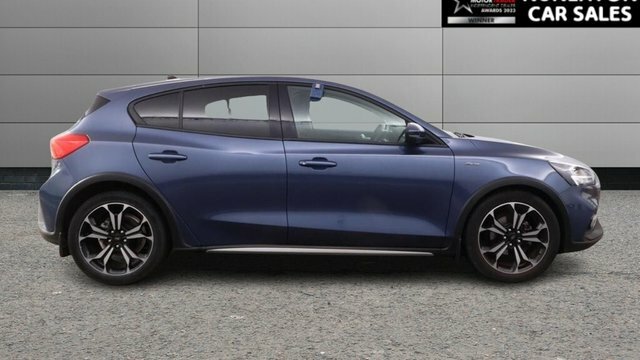 Ford Focus 1.0T Ecoboost Mhev Active X Edition Hatchback FX21KYB Blue #2