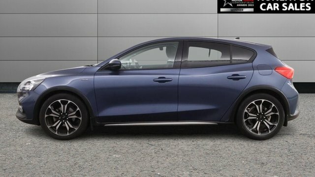 Ford Focus 1.0T Ecoboost Mhev Active X Edition Hatchback FX21KYB Blue #6