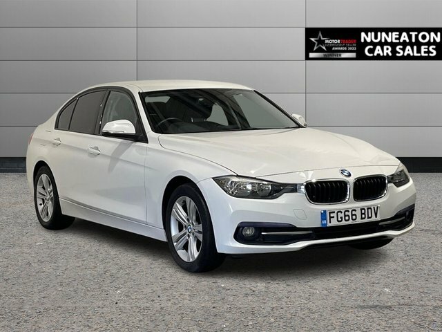 BMW 3 Series 1.5 318I Sport Saloon Euro 6 S White