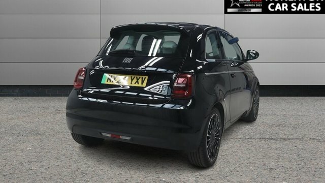 Fiat 500E 42Kwh La Prima By Bocelli Hatchback A MX23YXV Black #3