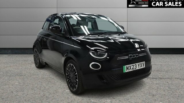 Fiat 500E 42Kwh La Prima By Bocelli Hatchback A Black