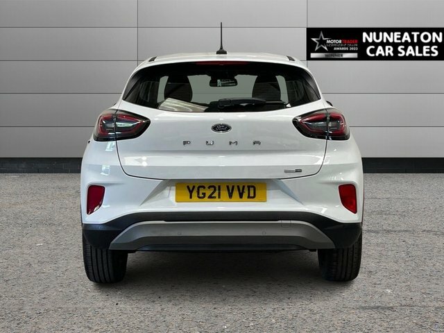 Ford Puma 1.0T Ecoboost Mhev Titanium Suv YG21VVD White #4