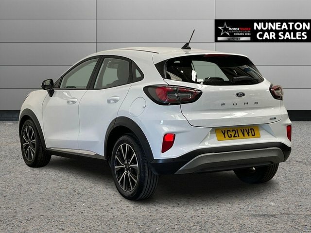 Ford Puma 1.0T Ecoboost Mhev Titanium Suv YG21VVD White #5