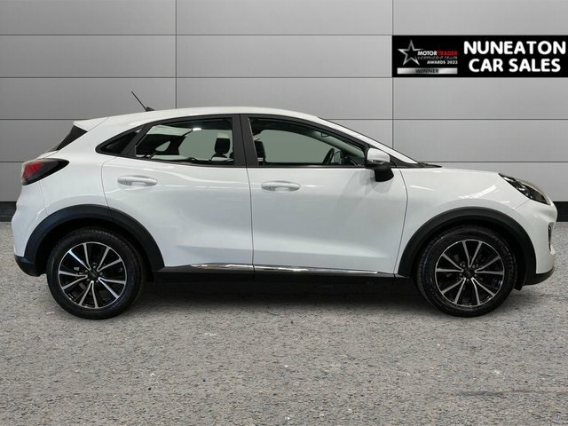 Ford Puma 1.0T Ecoboost Mhev Titanium Suv YG21VVD White #2