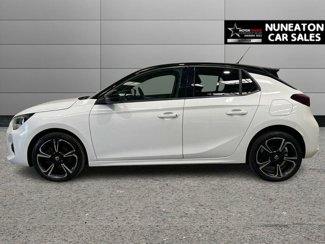 Vauxhall Corsa 1.2 Turbo Sri Premium Hatchback AJ21MVZ White #6