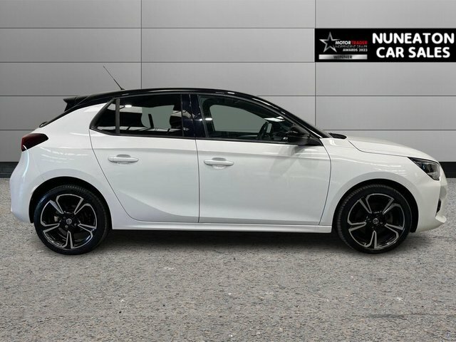 Vauxhall Corsa 1.2 Turbo Sri Premium Hatchback AJ21MVZ White #2
