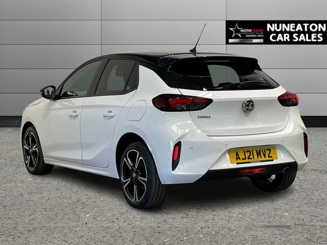 Vauxhall Corsa 1.2 Turbo Sri Premium Hatchback AJ21MVZ White #5