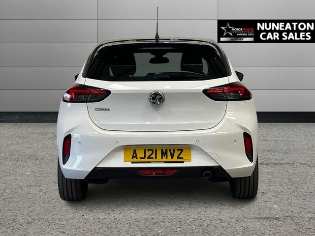 Vauxhall Corsa 1.2 Turbo Sri Premium Hatchback AJ21MVZ White #4