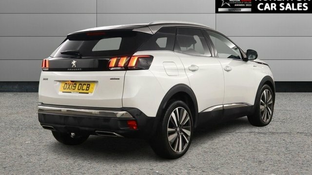 Peugeot 3008 1.2 Puretech Gt Line Suv Euro 6 OX19OCB White #3