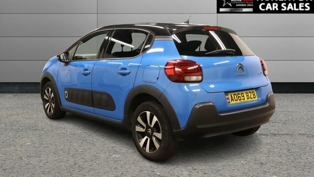 Citroen C3 1.2 Puretech Gpf Flair Hatchback AO69BZB Blue #5