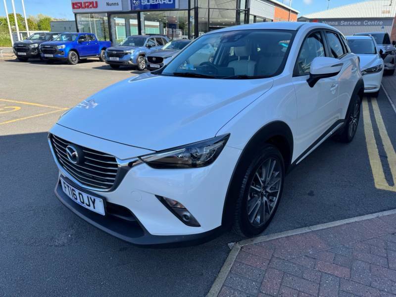 Mazda CX-3 2.0 Skyactiv-g Sport Nav Euro 6 Ss - 2016 FT16OJY White #4