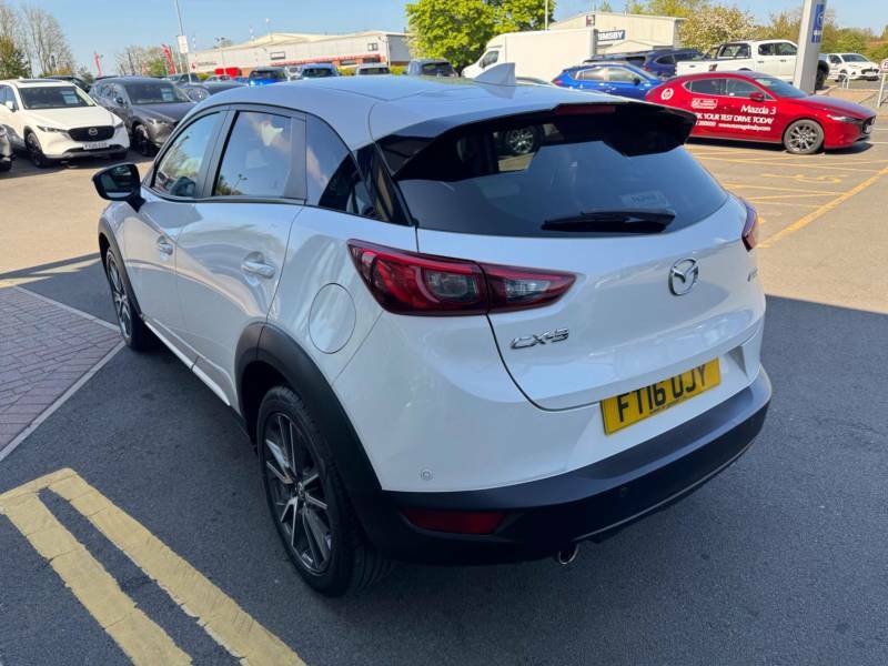 Mazda CX-3 2.0 Skyactiv-g Sport Nav Euro 6 Ss - 2016 FT16OJY White #5