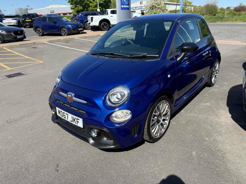 Abarth 595 1.4 T-jet Euro 6 - 2018 67 MD67JKF Blue #4