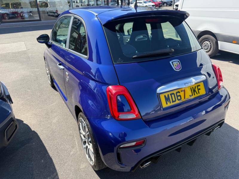 Abarth 595 1.4 T-jet Euro 6 - 2018 67 MD67JKF Blue #5