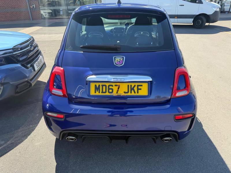 Abarth 595 1.4 T-jet Euro 6 - 2018 67 MD67JKF Blue #6