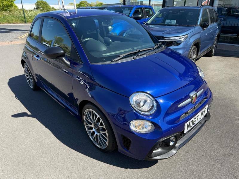 Abarth 595 1.4 T-jet Euro 6 - 2018 67 MD67JKF Blue #2