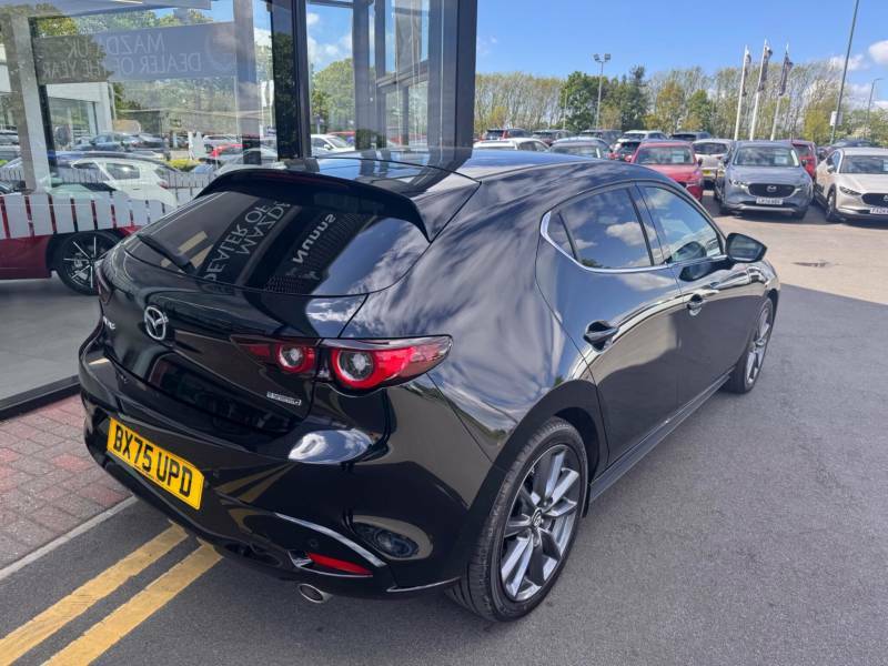 Mazda 3 2.5 E-skyactiv-g Mhev Takumi Euro 6 Ss BX75UPD Black #4