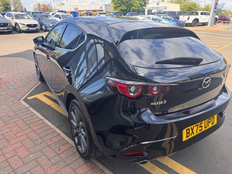 Mazda 3 2.5 E-skyactiv-g Mhev Takumi Euro 6 Ss BX75UPD Black #6