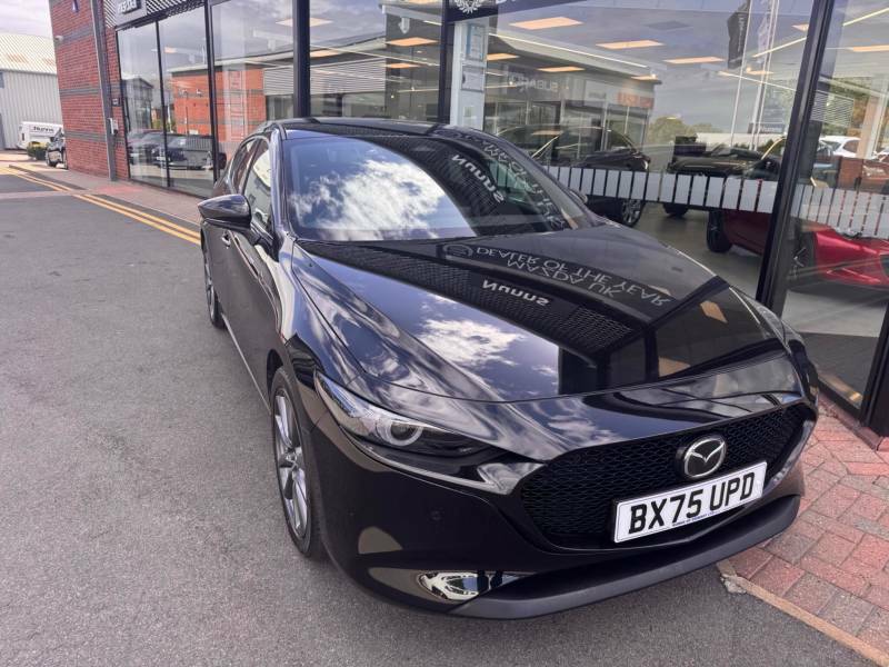 Mazda 3 2.5 E-skyactiv-g Mhev Takumi Euro 6 Ss BX75UPD Black #3