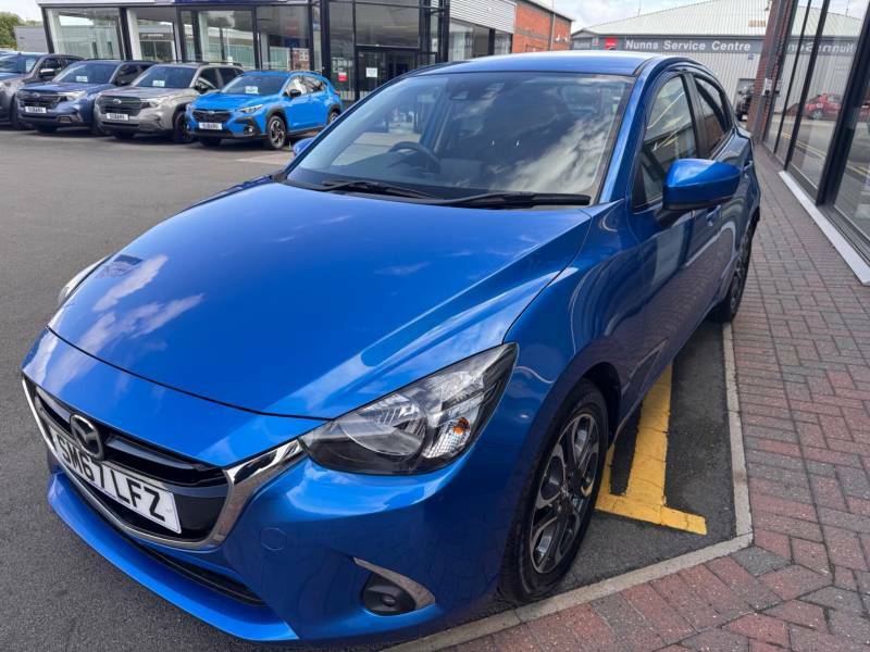 Mazda 2 1.5 Skyactiv-g Sport Nav Euro 6 Ss - 2018 SM67LFZ Blue #3