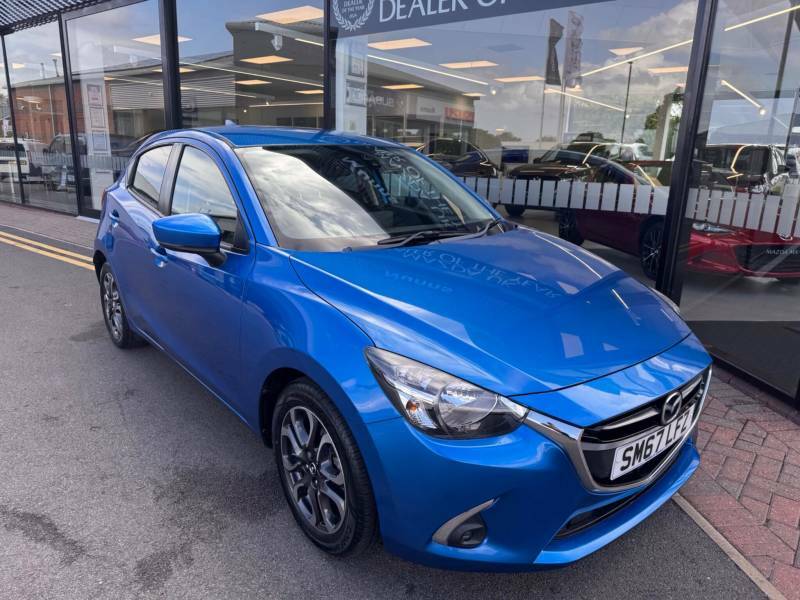 Mazda 2 1.5 Skyactiv-g Sport Nav Euro 6 Ss - 2018 SM67LFZ Blue #2