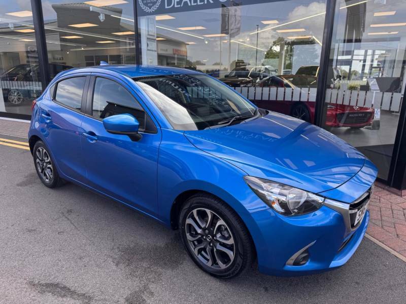 Mazda 2 1.5 Skyactiv-g Sport Nav Euro 6 Ss - 2018 SM67LFZ Blue #5