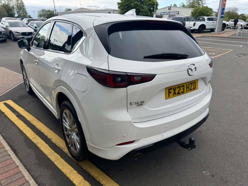 Mazda CX-5 2.5 E-skyactiv G Mhev Takumi 4Wd Euro 6 Ss FX23HZD White #4