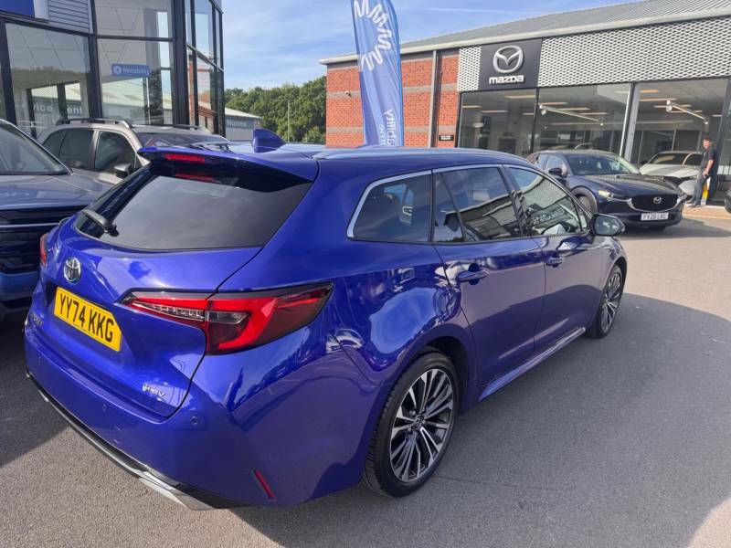 Toyota Corolla 1.8 Vvt-h Design Touring Sports Cvt Euro 6 Ss 5 YY74KKG Blue #5