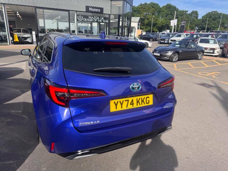 Toyota Corolla 1.8 Vvt-h Design Touring Sports Cvt Euro 6 Ss 5 YY74KKG Blue #6