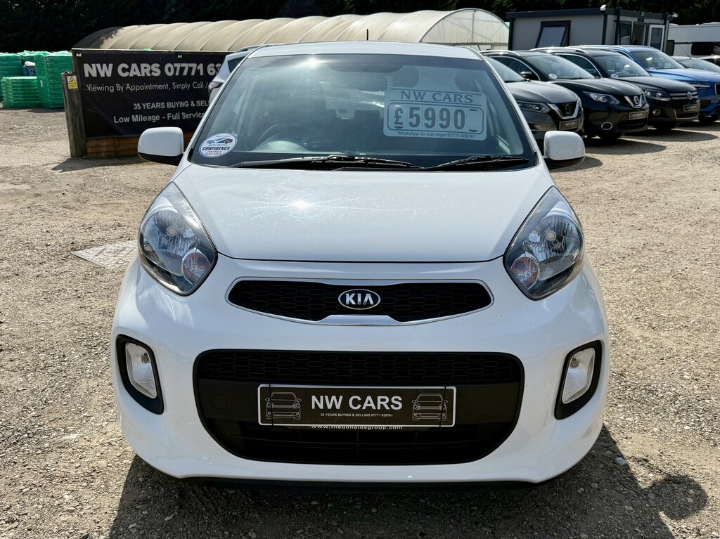 Kia Picanto 1.0 Ecodynamics Se 2017 AV17SDX White #2