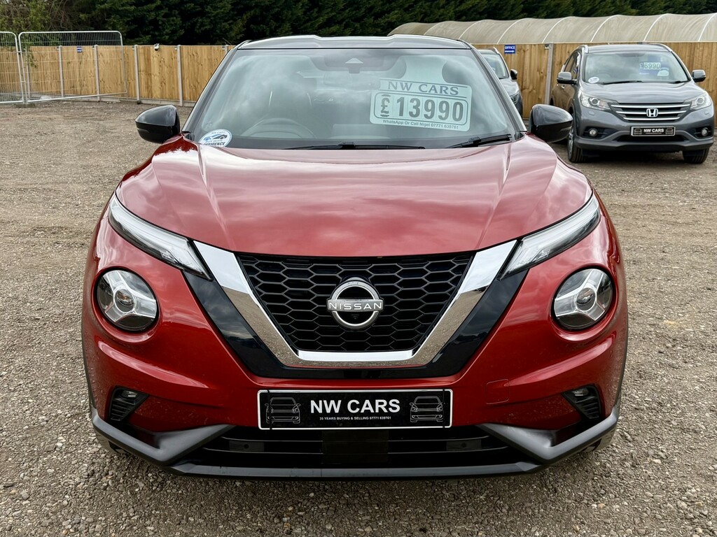 Nissan Juke 1.0 Dig-t Tekna 2022 P27MJG Red #2